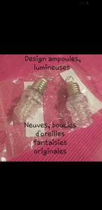 Neuves - Boucles d'oreilles lumineuses, Envoi, Neuf, Autres matériaux, Pendantes