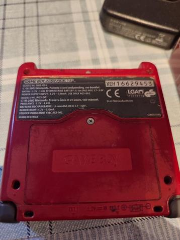 Nintendo Gameboy Advance SP beschikbaar voor biedingen