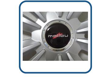 Malibu doming naafstickers caravan en camper 3D, Epoxy beschikbaar voor biedingen