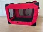 Topmast reisBench  XXL nylon - honden Rood 91x64x64cm, Dieren en Toebehoren, Hondenbenches, Ophalen, Zo goed als nieuw