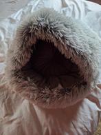 Honden of katten mand pluche grijs, Dieren en Toebehoren, Kattenmanden, Ophalen, Zo goed als nieuw, Pluche