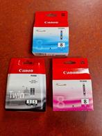 Canon lot de 3 toners Pixma, Canon, Toner, Enlèvement ou Envoi, Neuf