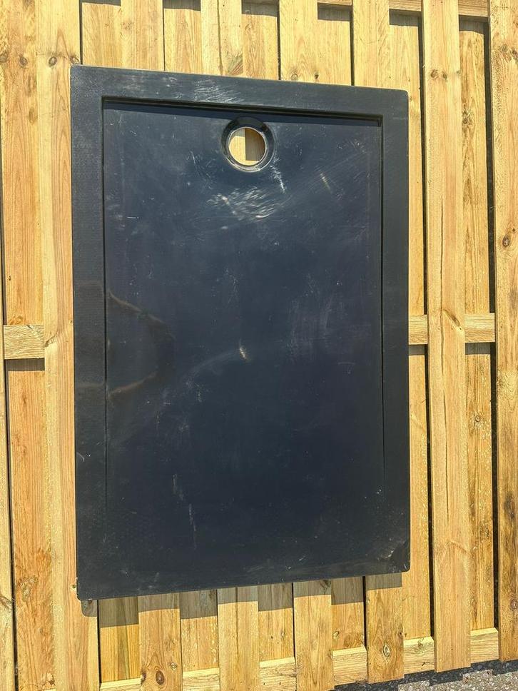 Douchebak Acryl 120x80 zwart (Nieuw in doos), Doe-het-zelf en Bouw, Sanitair, Nieuw, Bad, Steen, Ophalen