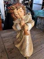goebel engel met fluit in zeer mooie staat 32 cm hoog, Antiek en Kunst, Ophalen of Verzenden