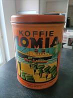 oud mooi koffie blik Gomia Brussel, Verzamelen, Ophalen, Gebruikt, Reclamebord