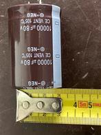 80v 10000uf condensator, Hobby en Vrije tijd, Elektronica-componenten, Ophalen, Zo goed als nieuw