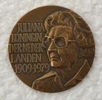 Medaille, Penning, Juliana Koninging der Nederlanden 1909-79, Timbres & Monnaies, Pièces & Médailles, Bronze, Enlèvement ou Envoi