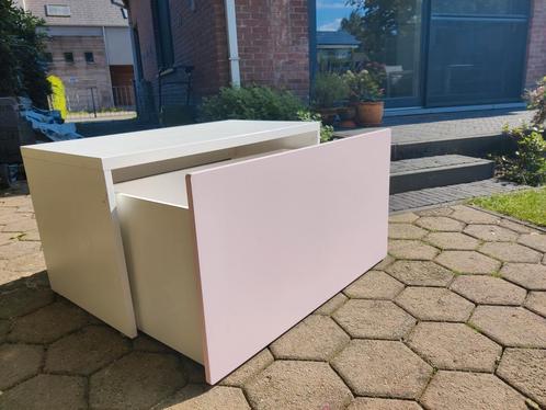 stevig Ikea kinderbureau met roze schuif, Kinderen en Baby's, Kinderkamer | Commodes en Kasten, Gebruikt, Ophalen