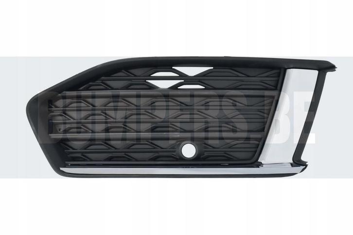 GRILL AUDI A6 C8 4K0 2019- LEFT BUMPER GRILLE CHROME STANDAR, Auto-onderdelen, Overige Auto-onderdelen, Gebruikt, 6 maanden garantie