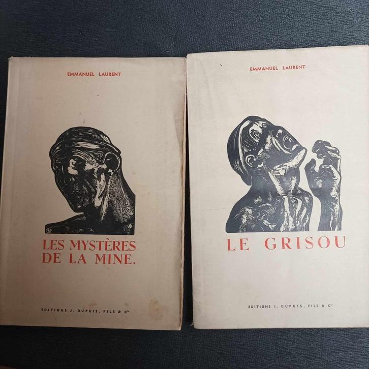 Mystères de la mine/Le grisou/Emmanuel Laurent/koolmijn, Boeken, Overige Boeken, Ophalen of Verzenden