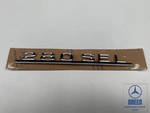 NOS typenplaatje 280SEL voor Mercedes-Benz W116 S-Klasse, Auto-onderdelen, Carrosserie, Mercedes-Benz, Nieuw, Ophalen of Verzenden