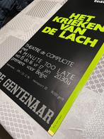 Vintage Posters Nieuwpoort Teater: Het krieken van de lach /, Verzamelen, Posters, Rechthoekig Staand, Deurposter of groter, Ophalen of Verzenden