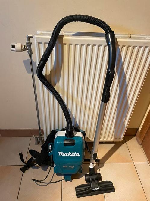 Makita accu ruggedragen stofzuiger 18V+18V DVC261ZX11, Elektronische apparatuur, Stofzuigers, Gebruikt, Ophalen of Verzenden