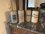 stenen vintage bier potten 7 stuks, Ophalen, Gebruikt