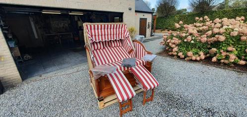 strandkorf zware duitse kwaliteit, splinternieuw, Tuin en Terras, Tuinsets en Loungesets, Zo goed als nieuw, Ophalen of Verzenden