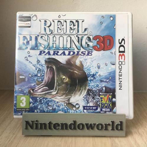 Reel Fishing Paradise 3D (3DS), Games en Spelcomputers, Games | Nintendo 2DS en 3DS, Zo goed als nieuw, Ophalen