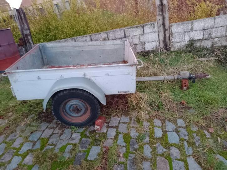 Remorque simple essieu, Autos : Divers, Remorques, Utilisé, Enlèvement