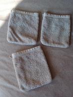 Handdoeken groot + klein en washandjes set, Ophalen, Zo goed als nieuw, Grijs, Handdoek