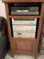 Vintage hifi meubel met stereo in. Werkt niet meer goed. Na, Ophalen
