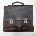 Cheney lederen boekentas, Ophalen, Bruin, Aktetas of Boekentas, 30 tot 40 cm