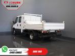 Iveco Daily 35C14D 2.3 140 pk Aut. ZF DC Dubbel Cabine 6Pers, Auto's, Bestelwagens en Lichte vracht, Automaat, Iveco, Wit, Diesel
