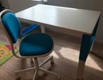 IKEA kinderbureau met bureaustoel, Gebruikt, Ophalen of Verzenden