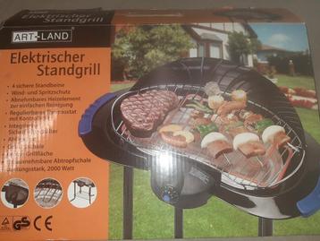 electrische grill, barbecue 