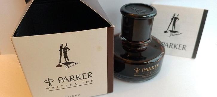 Parker - Encre 'Penman' - Couleur 'Mocha', Collections, Stylos, Comme neuf, Autres types, Parker, Avec boîte, Enlèvement ou Envoi