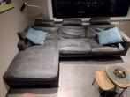 Kwaliteitsvolle zithoek 3p + love seat DRINGEND weg, Huis en Inrichting, Ophalen, Gebruikt, Stof, Industrieel