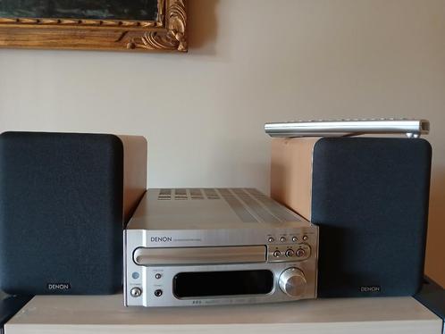 Denon RCD-M33 CD-Receiver met SC-M53 luidsprekers, Audio, Tv en Foto, Stereoketens, Gebruikt, Cd-speler, Tuner of Radio, Speakers