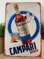 Metalen reclamebord Campari, Verzamelen, Ophalen of Verzenden, Nieuw, Reclamebord