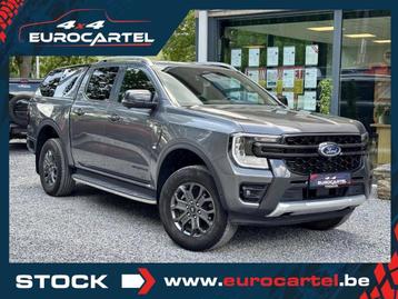 Ford Ranger 2.0BiT 205CV | WILDTRAK | HARDTOP | 37900€ HTV, Autos, Cuir, Argent ou Gris, Achat, Entreprise