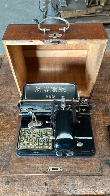 Typmachine AEG Mignon Model 4 beschikbaar voor biedingen