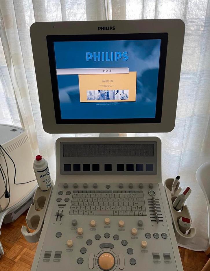 Philips HD15-echoapparaat met 4 sondes, Zakelijke goederen, Overige Zakelijke goederen, Ophalen