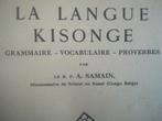 Dialecte Kisonge Congo Belge Kasaï livre, Autres éditeurs, Français, Utilisé, R. P. A . Salmain