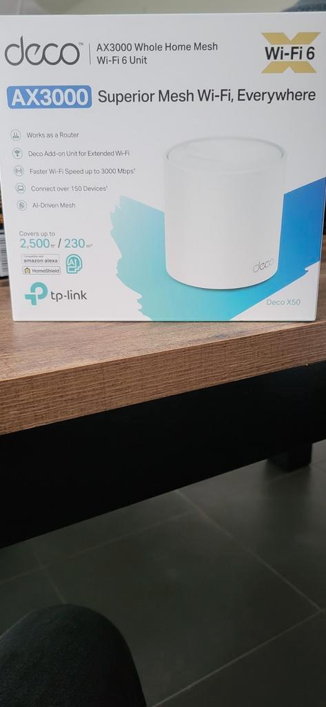 Tp link deco x50, Computers en Software, WiFi-versterkers, Zo goed als nieuw, Ophalen