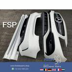 W176 FACELIFT A45 AMG VOORBUMPER + ACHTERBUMPER + ZIJSKIRTS, Gebruikt, Mercedes-Benz, Ophalen of Verzenden, Bumper