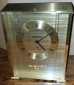 Craft Guild West Germany Quartz Mantle Dresser Clock Gold, Antiek en Kunst, Antiek | Klokken, Ophalen of Verzenden