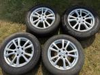 Aluminium velgen met winterbanden, Auto-onderdelen, Banden en Velgen, Ophalen, Velg(en), 16 inch, Winterbanden