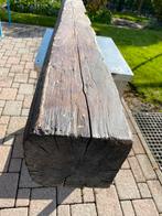 Poutre en bois ancienne 1,84m x 18cmx18cm, Gebruikt, Balken