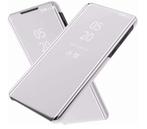 Coque Flip Huawei P40 Lite Miroir argentée NEUF, Telecommunicatie, Ophalen of Verzenden, Nieuw, Frontje of Cover