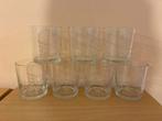 7 geslepen waterglazen, Ophalen of Verzenden, Zo goed als nieuw