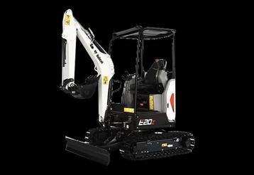 TE HUUR Minigraafmachine Bobcat 2 ton beschikbaar voor biedingen