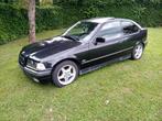 Bmw 318ti, Auto's, BMW, Achterwielaandrijving, 4 cilinders, Leder en Stof, Zwart