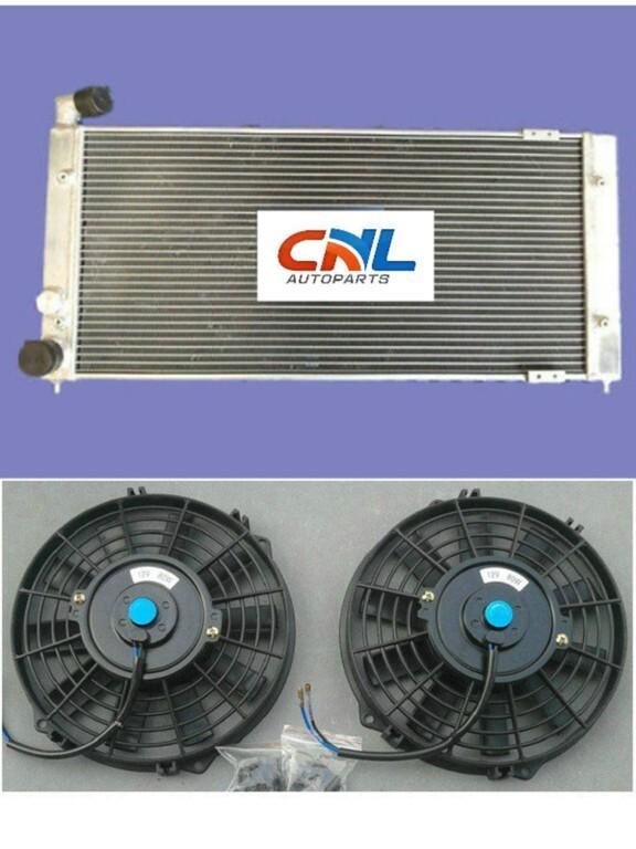 Radiateur + fans voor VW Golf 2 Corrado VR6 Turbo, Autos : Pièces & Accessoires, Climatisation & Chauffage, Neuf, Enlèvement ou Envoi