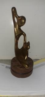Brons abstract, Ophalen of Verzenden