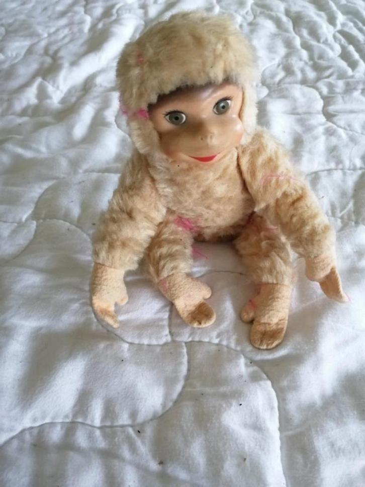 vintage aapje speelgoed, Antiek en Kunst, Antiek | Speelgoed, Ophalen of Verzenden