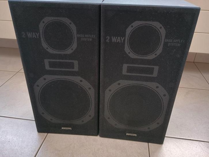 luidsprekerboxen : Philips, Audio, Tv en Foto, Luidsprekerboxen, Gebruikt, Philips, Ophalen of Verzenden