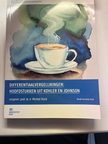 Differentiaalvergelijkingen: Kohler en Johnson beschikbaar voor biedingen