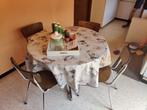 Keukentafel + stoelen, Ophalen, Gebruikt